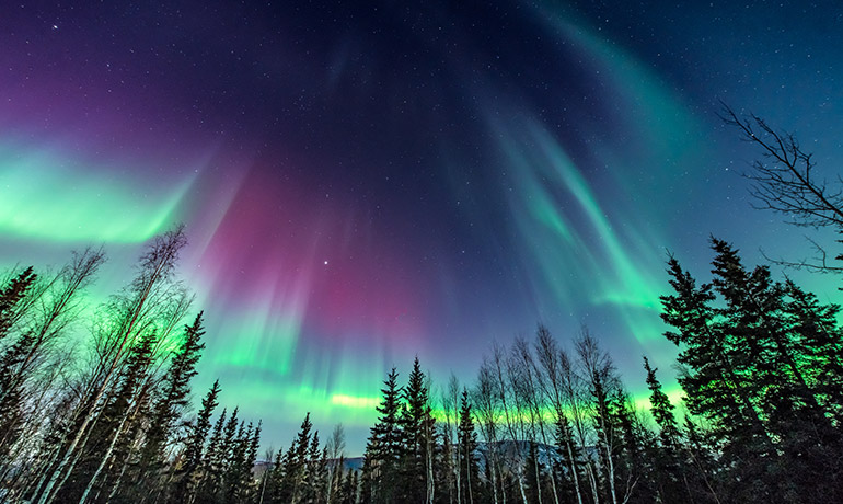 northern lights in alaska