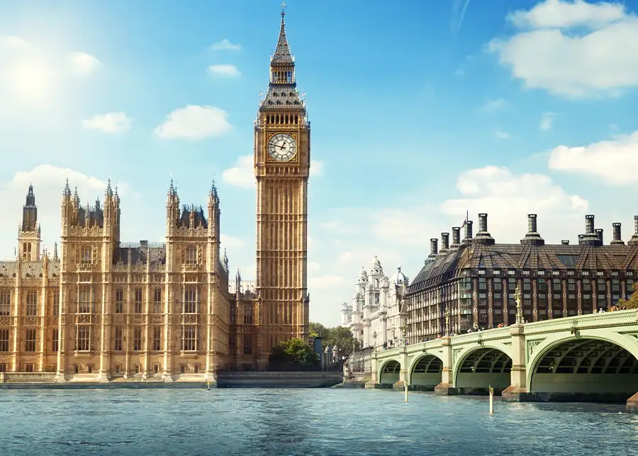 London England Europe trip, Big Ben and parliament